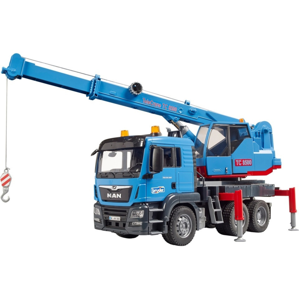 Truck Crane Bruder Man Tgs Vehicle Model