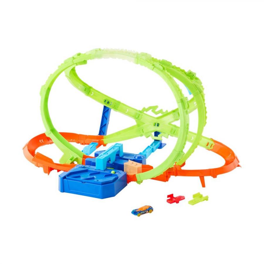Mattel Hot Wheels Stunt Track Explosive Crash Set Πίστα Εκρηκτική Σύγκρουση JMG48