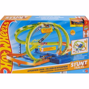 Mattel Hot Wheels Stunt Track Explosive Crash Set Πίστα Εκρηκτική Σύγκρουση JMG48