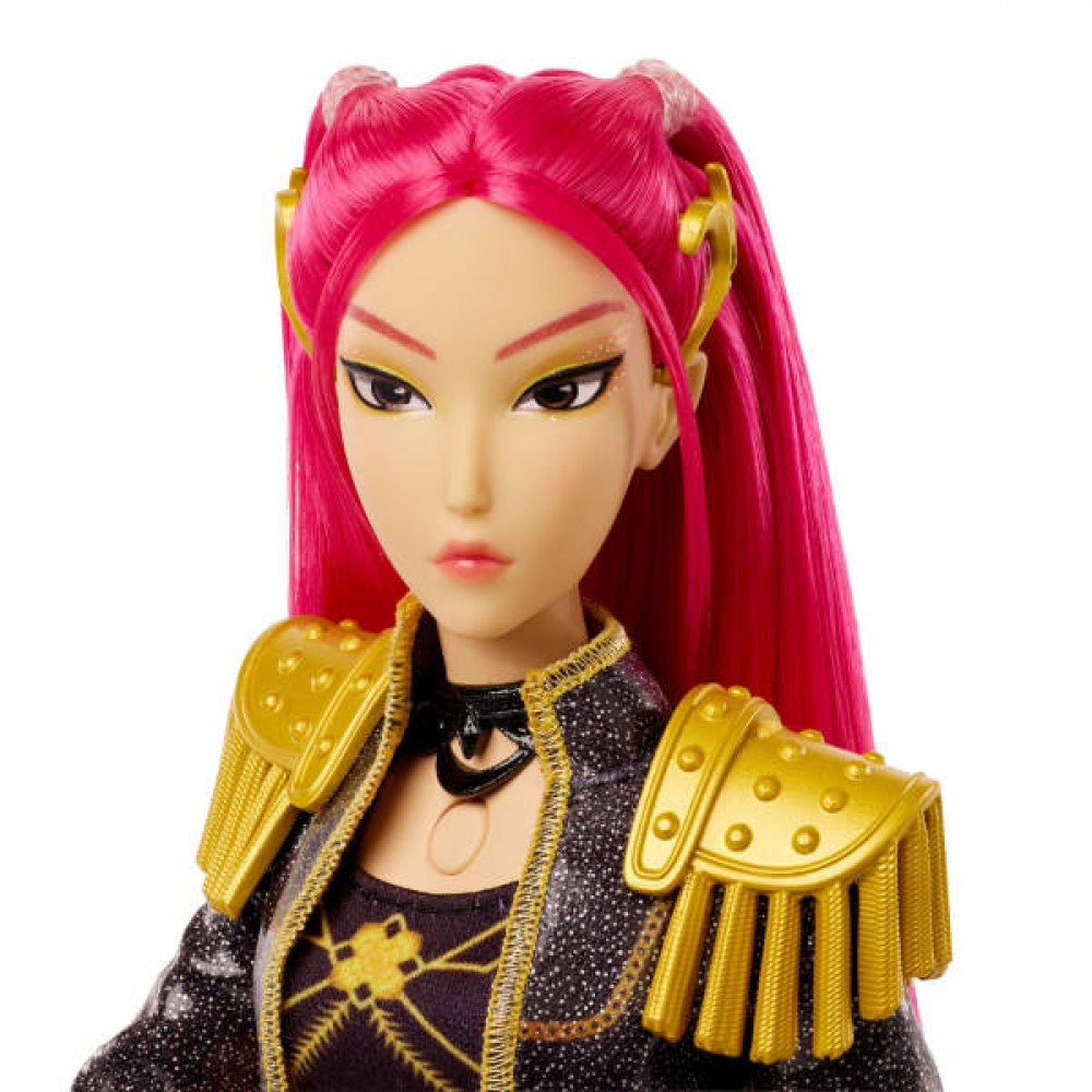 MATTEL KPop Demon Hunters HUNTR/X GOLDEN Κούκλα Mira που Τραγουδάει JRN41