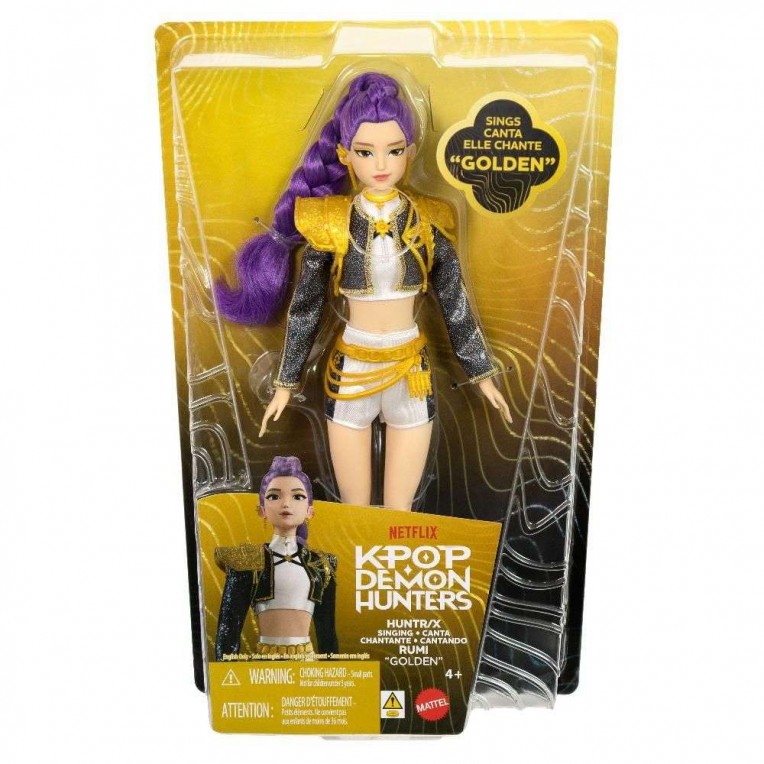 MATTEL K-Pop Κούκλα Rumi Golden Demon Hunters HUNTR/X JRN40