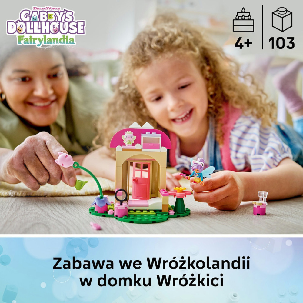 LEGO Gabby's Dollhouse Kitty Fairy's Garden House για 4+ Ετών 103τμχ 11212