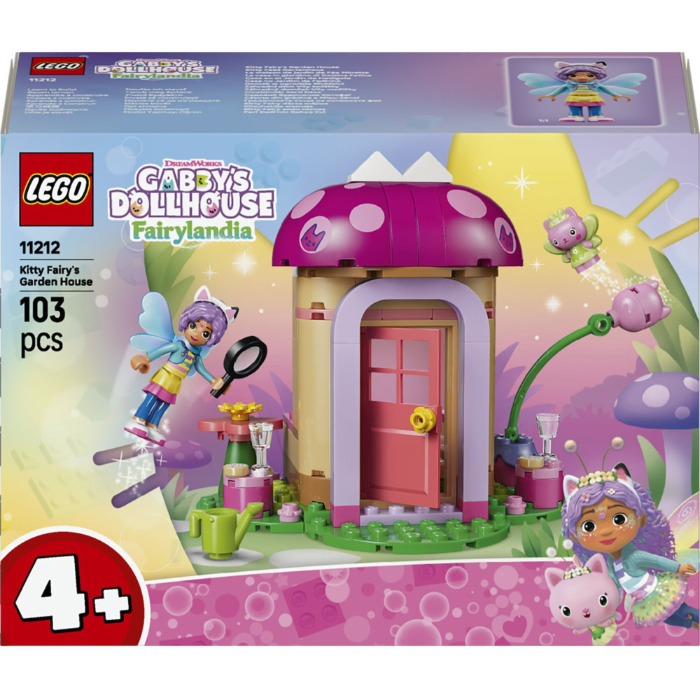 LEGO Gabby's Dollhouse Kitty Fairy's Garden House για 4+ Ετών 103τμχ 11212