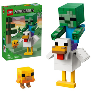 LEGO Minecraft Chicken Jockey για 9+ Ετών 344τμχ 21582