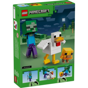 LEGO Minecraft Chicken Jockey για 9+ Ετών 344τμχ 21582