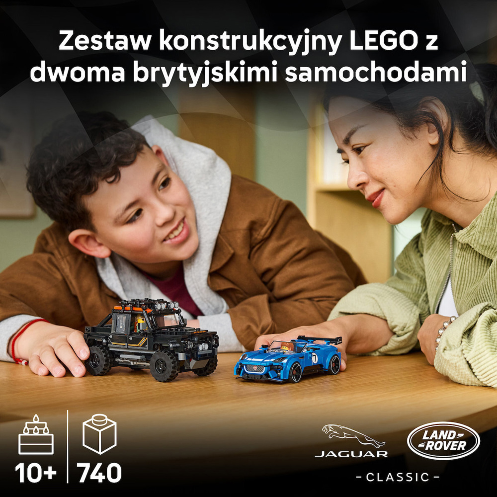 LEGO Speed Champions Land Rover Defender για 10+ Ετών 740τμχ 2136507