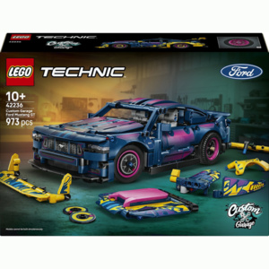 LEGO Technic Custom Garage Ford Mustang GT Car για 10+ Ετών 973τμχ 42236