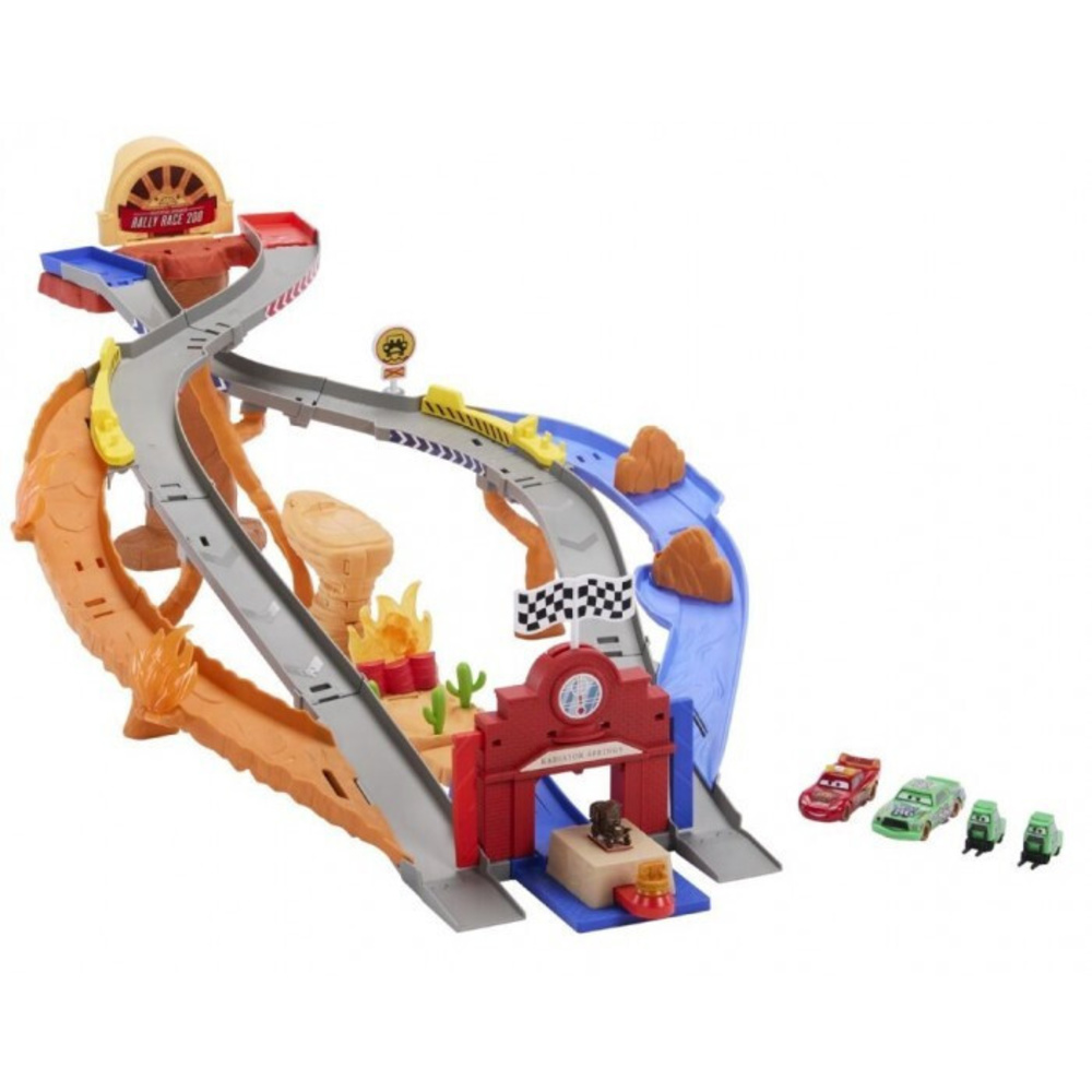 Mattel Disney Cars Radiator Springs Race & Rescue Πίστα για 4+ Ετών
