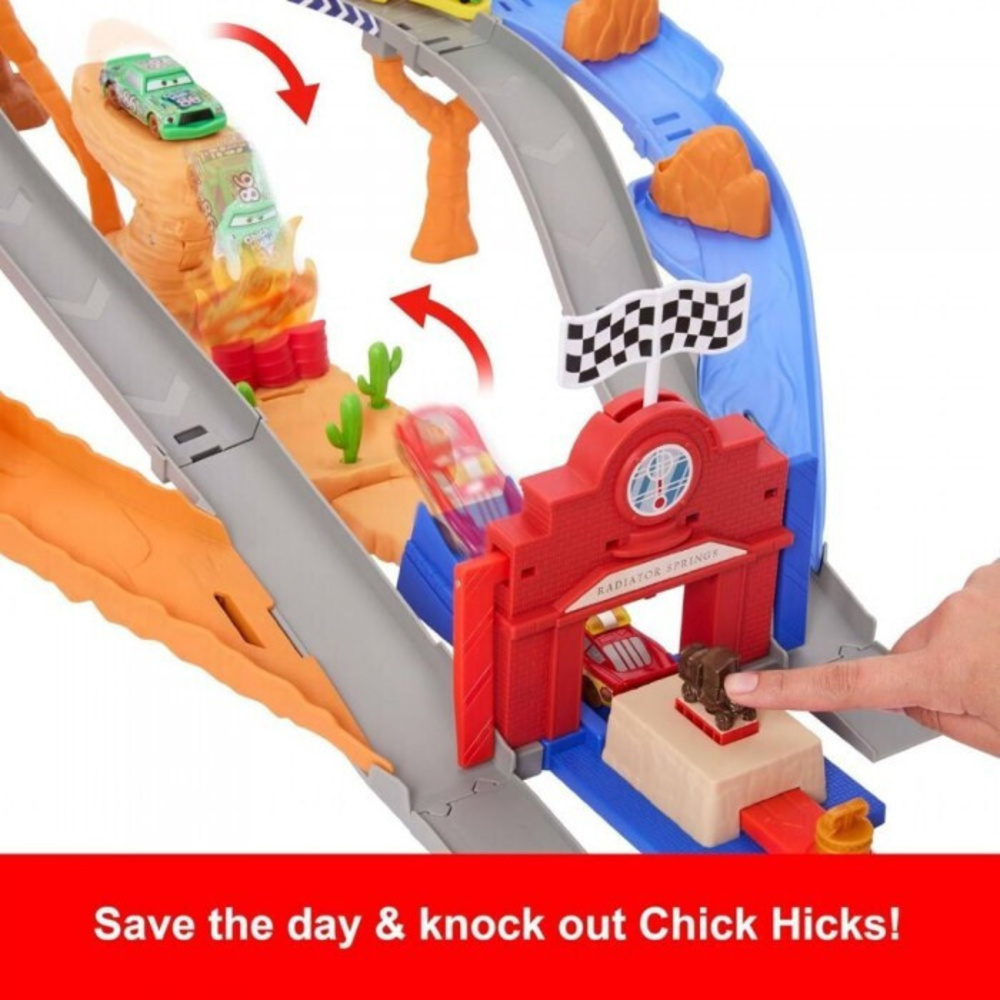 Mattel Disney Cars Radiator Springs Race & Rescue Πίστα για 4+ Ετών