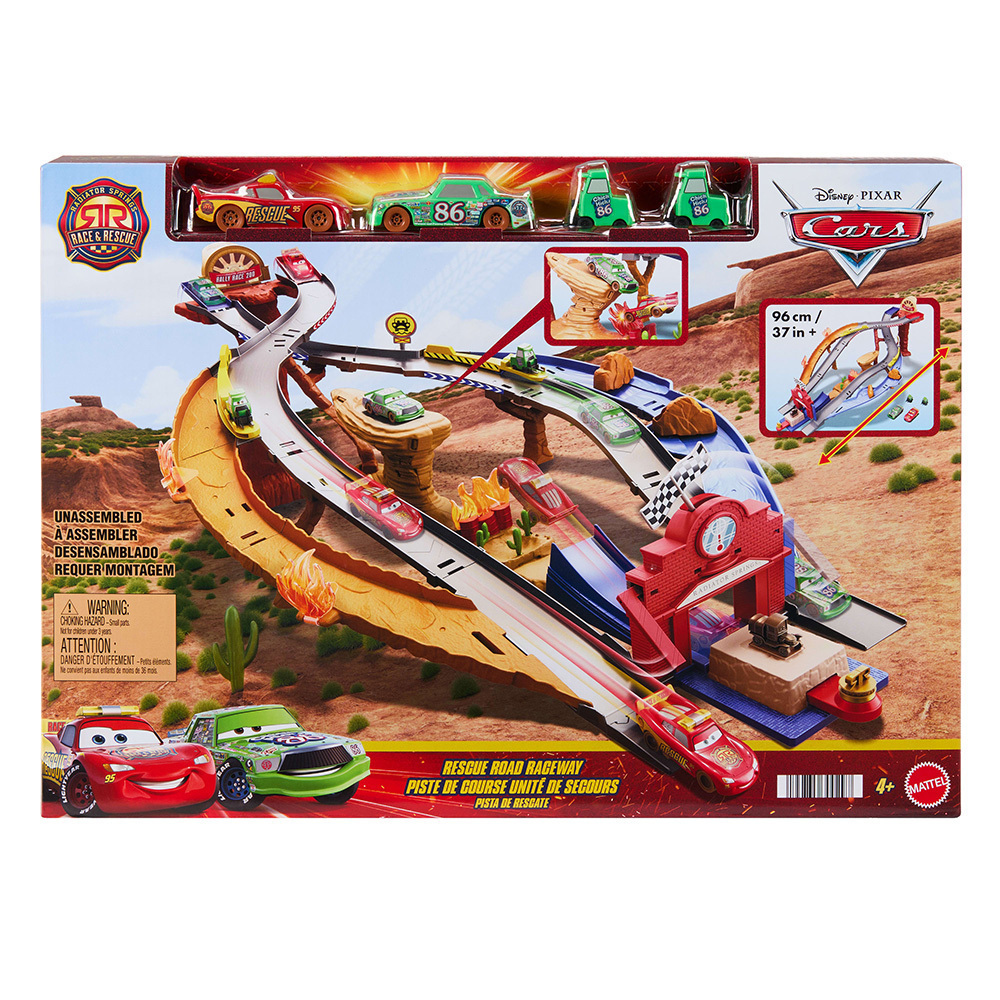 Mattel Disney Cars Radiator Springs Race & Rescue Πίστα για 4+ Ετών
