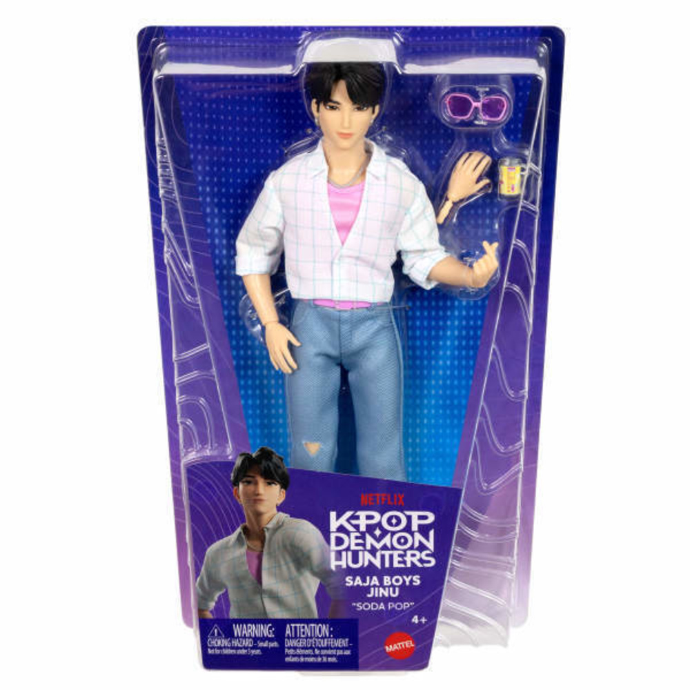 Mattel Kpop Demon Hunters - Jinu Κούκλα K-Pop Demon Hunters JRN38