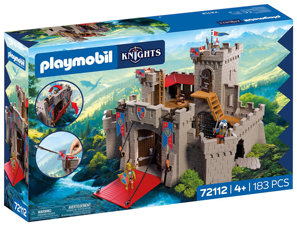 PLAYMOBIL KNIGHTS ΜΕΓΑΛΟ ΚΑΣΤΡΟ ΛΕΟΝΤΟΚΑΡΔΩΝ ΙΠΠΟΤΩΝ PL72112