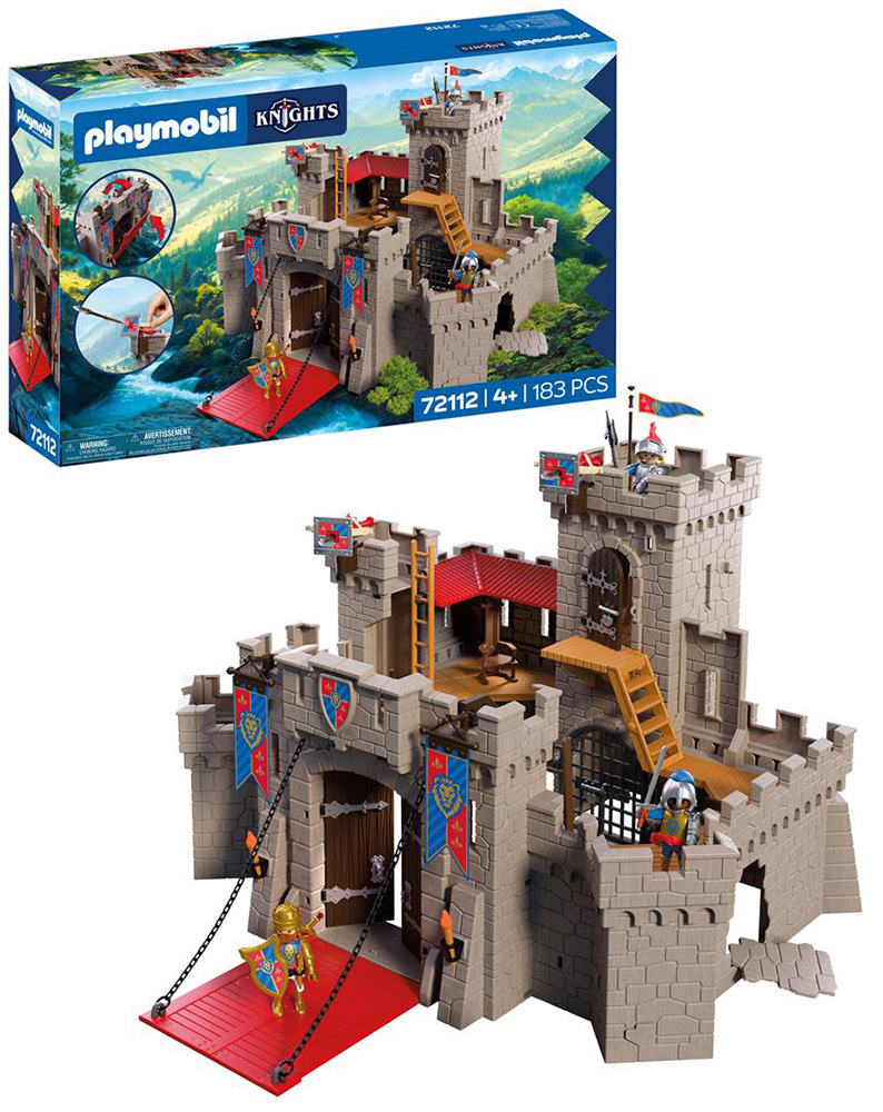 PLAYMOBIL KNIGHTS ΜΕΓΑΛΟ ΚΑΣΤΡΟ ΛΕΟΝΤΟΚΑΡΔΩΝ ΙΠΠΟΤΩΝ PL72112