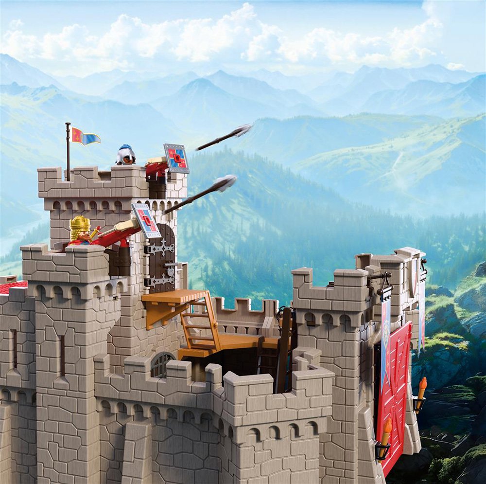 PLAYMOBIL KNIGHTS ΜΕΓΑΛΟ ΚΑΣΤΡΟ ΛΕΟΝΤΟΚΑΡΔΩΝ ΙΠΠΟΤΩΝ PL72112