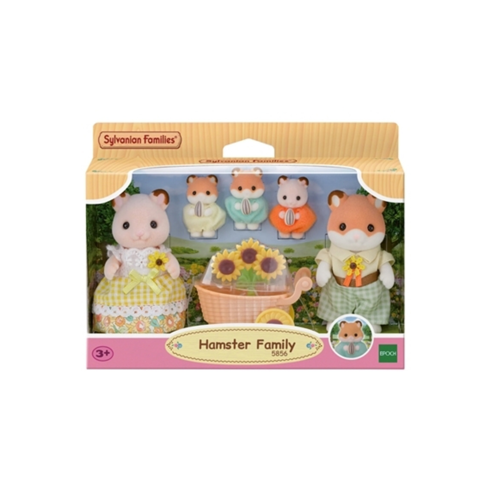 Epoch Toys Sylvanian Families Hamster Family #5856