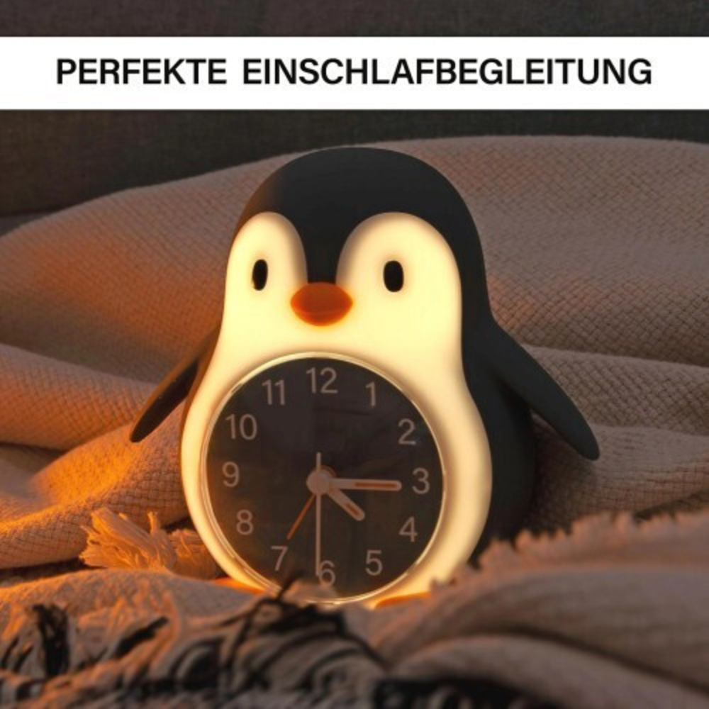 Mega Light POPPY PENGUIN Ρολόι Ξυπνητήρι