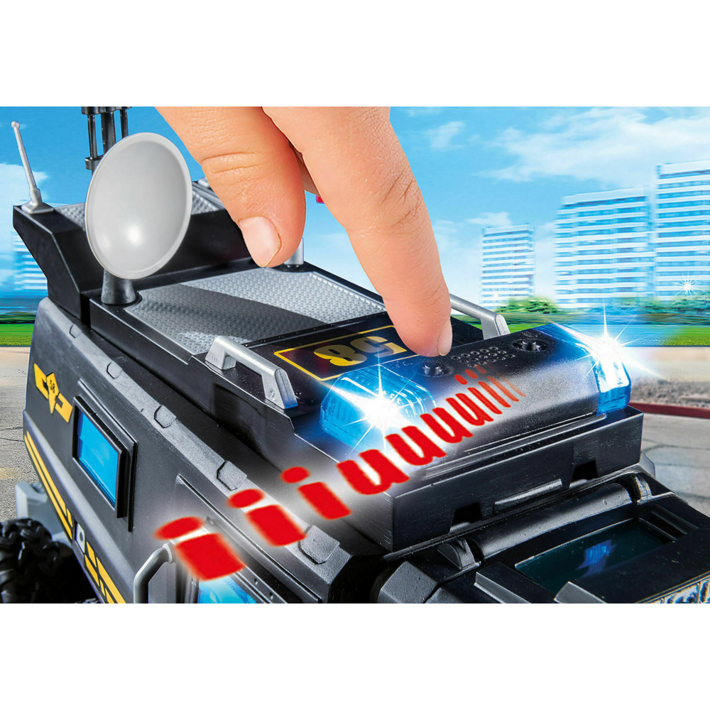 Playmobil City Action Θωρακισμένο Όχημα Ειδικών Αποστολών PL9360