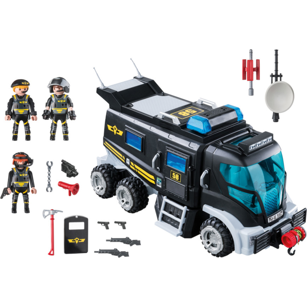 Playmobil City Action Θωρακισμένο Όχημα Ειδικών Αποστολών PL9360