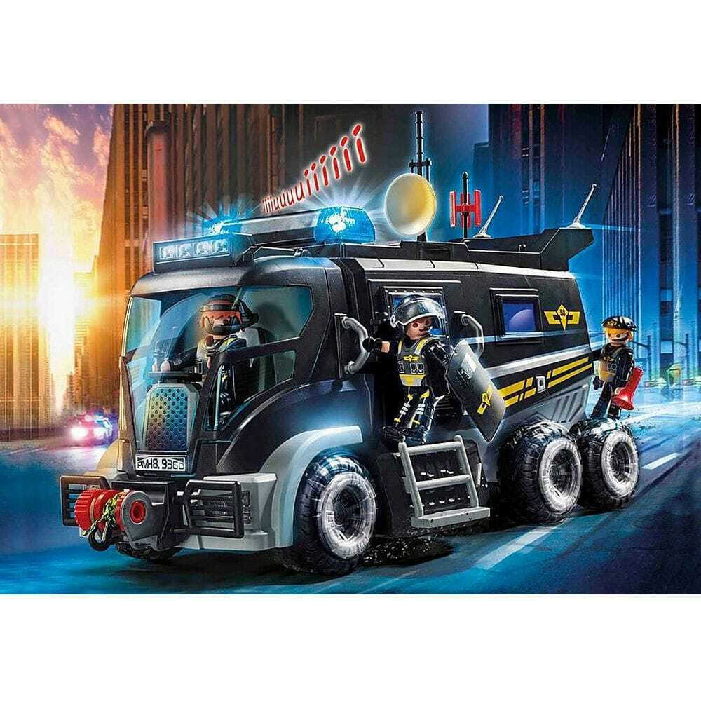 Playmobil City Action Θωρακισμένο Όχημα Ειδικών Αποστολών PL9360