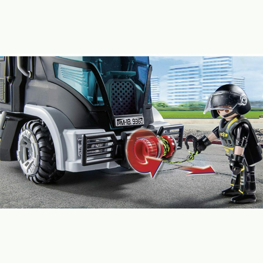 Playmobil City Action Θωρακισμένο Όχημα Ειδικών Αποστολών PL9360