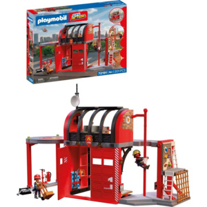Playmobil City Action Πυροσβεστικός Σταθμός για 4 ετών 72191