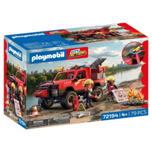 Playmobil City Action Fire Pickup Truck PL72194