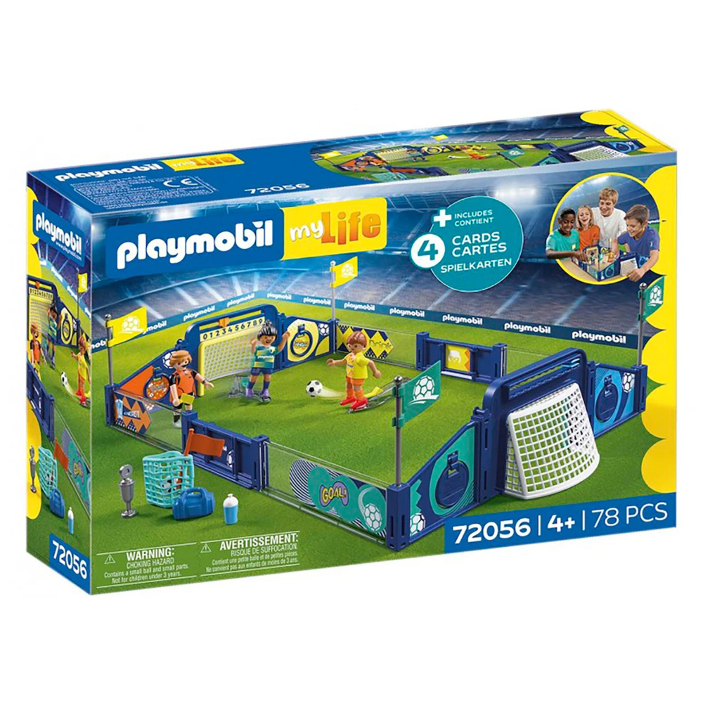 Playmobil MyLife Γήπεδο Ποδοσφαίρου PL72056