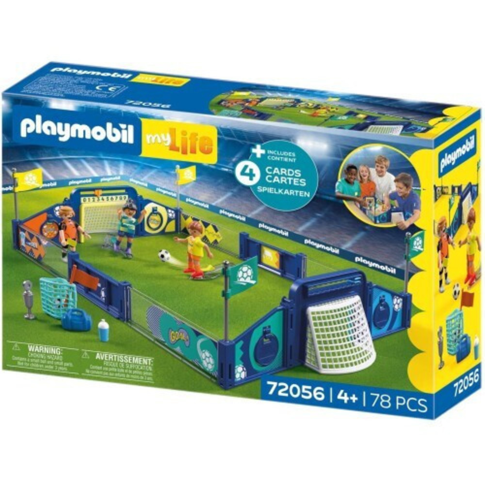 Playmobil MyLife Γήπεδο Ποδοσφαίρου PL72056