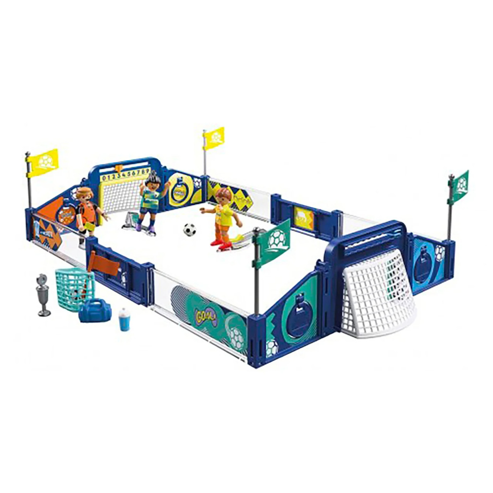 Playmobil MyLife Γήπεδο Ποδοσφαίρου PL72056