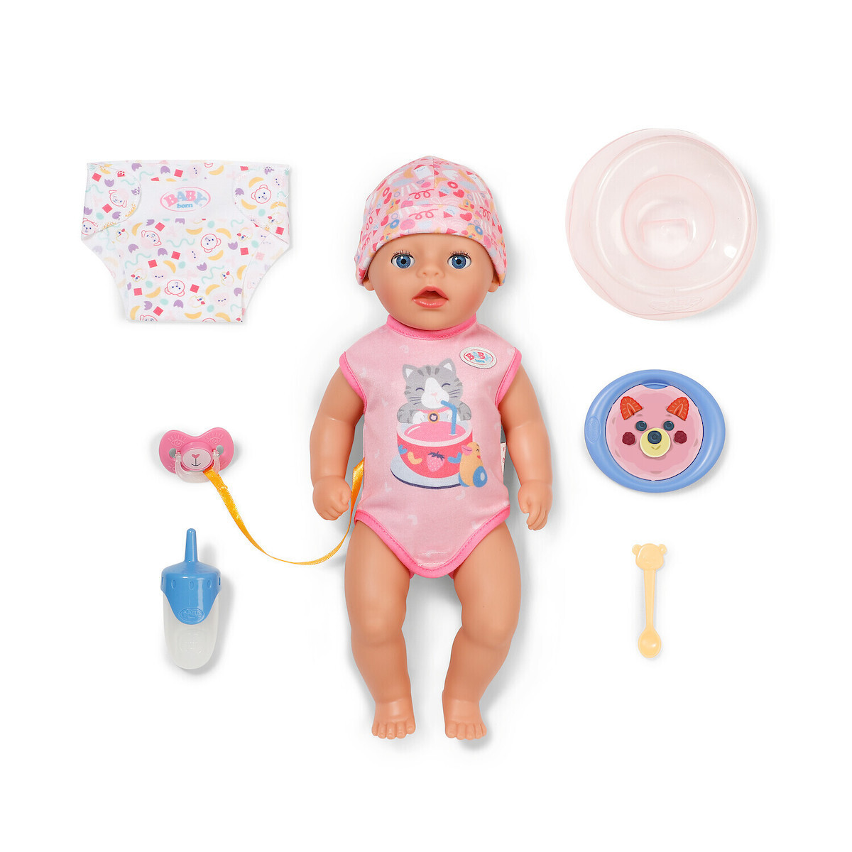 MGA Entertainment Baby born Kούκλα Lena Διαδραστική 36cm #840719