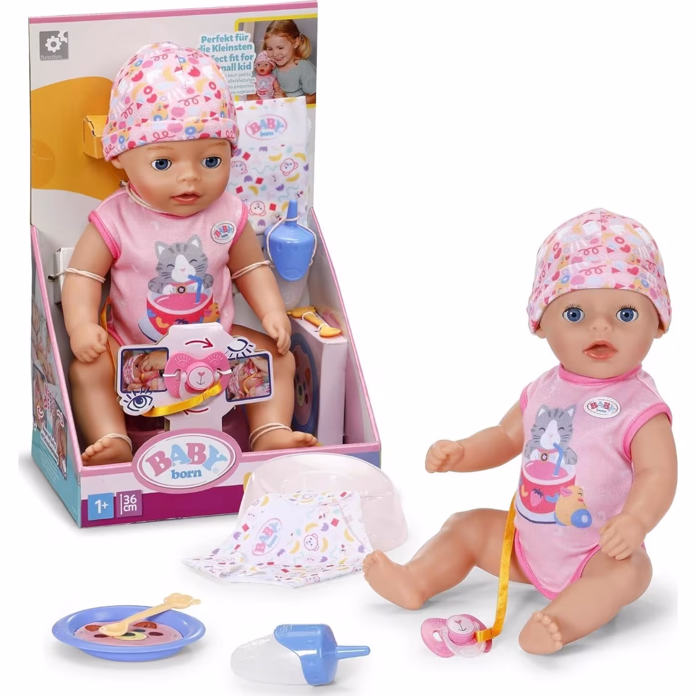 MGA Entertainment Baby born Kούκλα Lena Διαδραστική 36cm #840719
