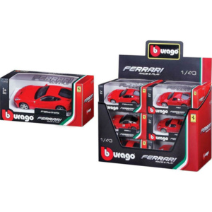 Bburago Ferrari Race & Play 18-36000 Αυτοκινητάκι 1:43 για 3+ Ετών (Διάφορα Σχέδια)