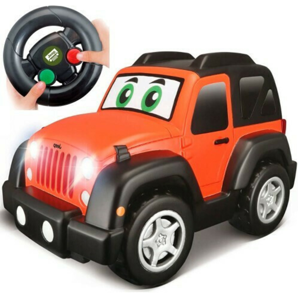 Bburago Junior Jeep My First Rc Jeep Wrangler Αυτοκινητάκι για 3+ Ετών