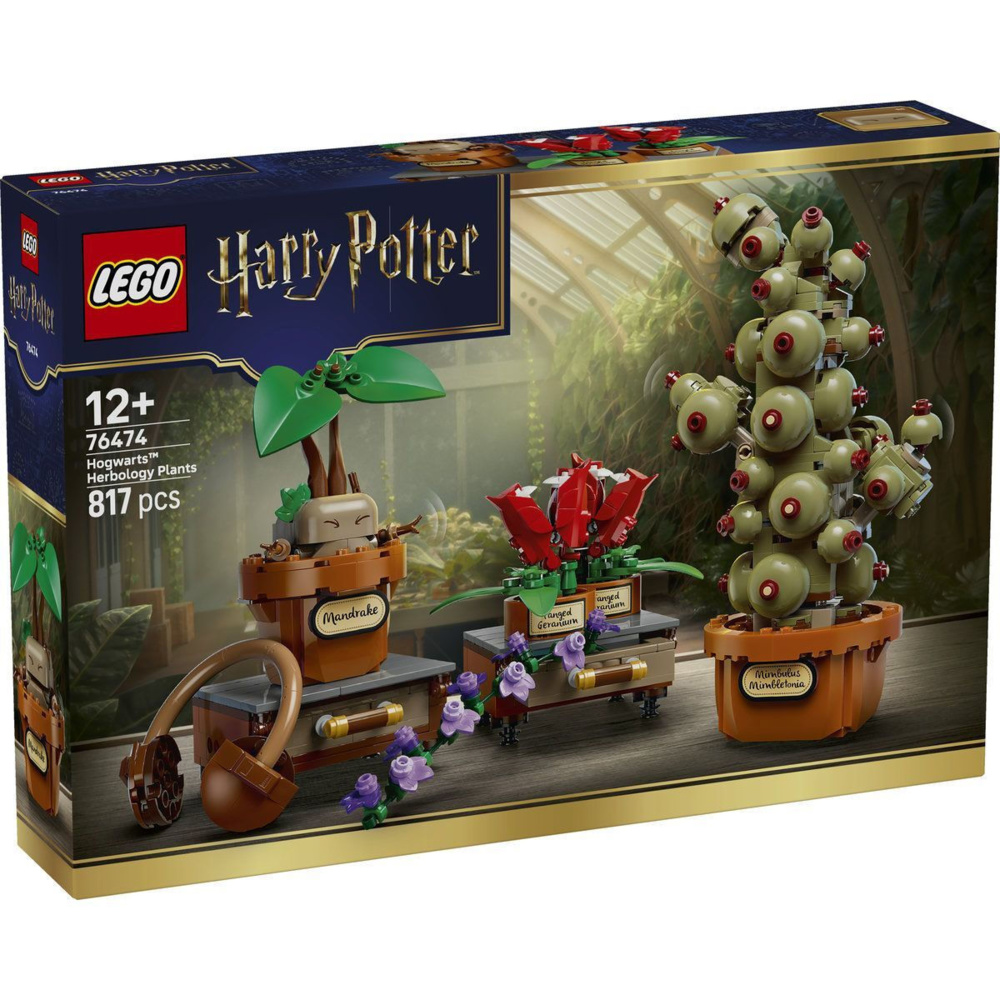 LEGO Harry Potter Hogwarts Herbology Plants – 76474