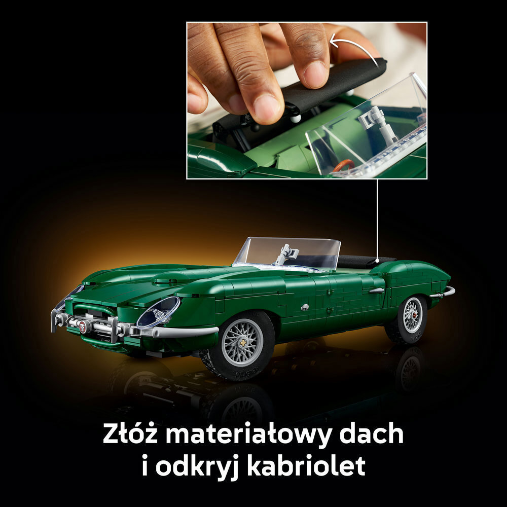 LEGO Icons Jaguar Type E για 18+ Ετών 1673τμχ 2136459