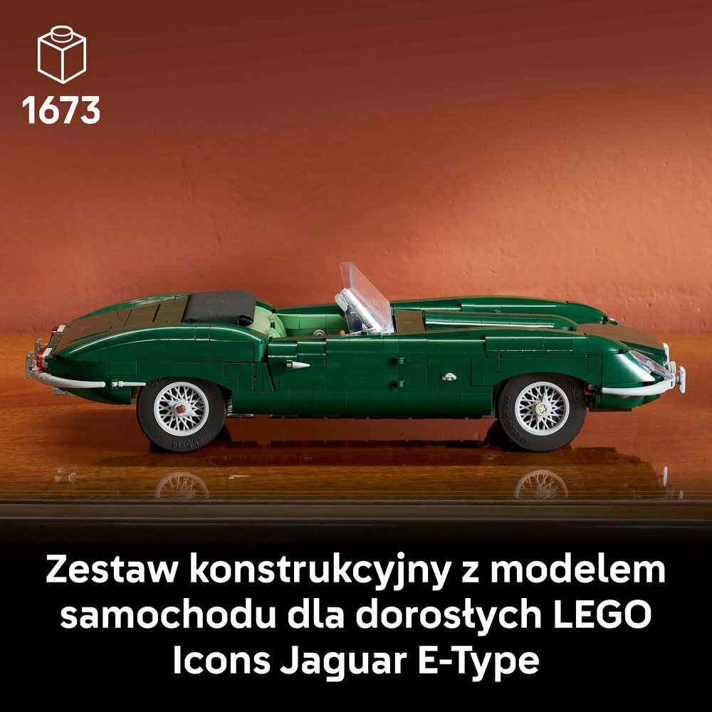 LEGO Icons Jaguar Type E για 18+ Ετών 1673τμχ 2136459