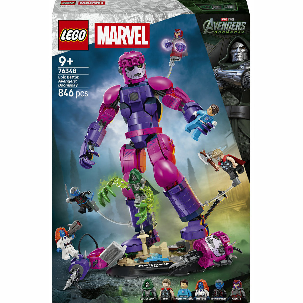 LEGO Marvel Epic Battle: Avengers: Doomsday για 9+ Ετών 846τμχ 76348