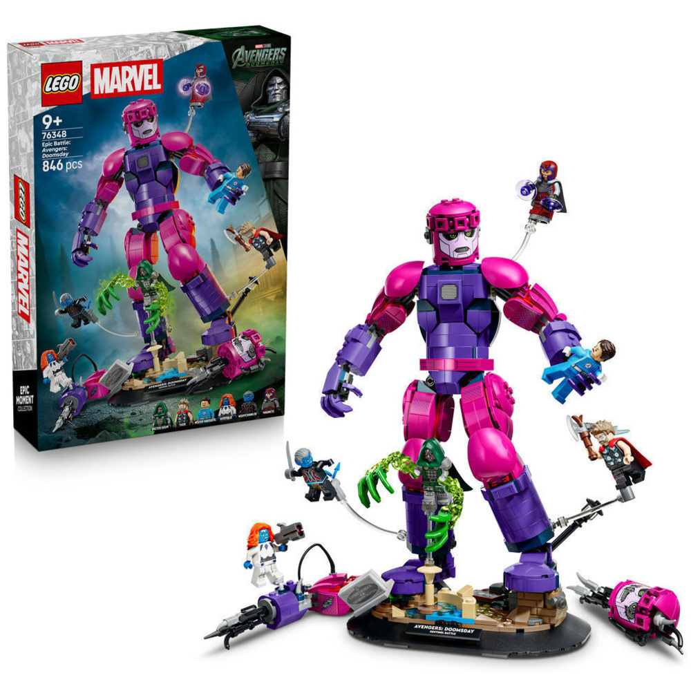 LEGO Marvel Epic Battle: Avengers: Doomsday για 9+ Ετών 846τμχ 76348