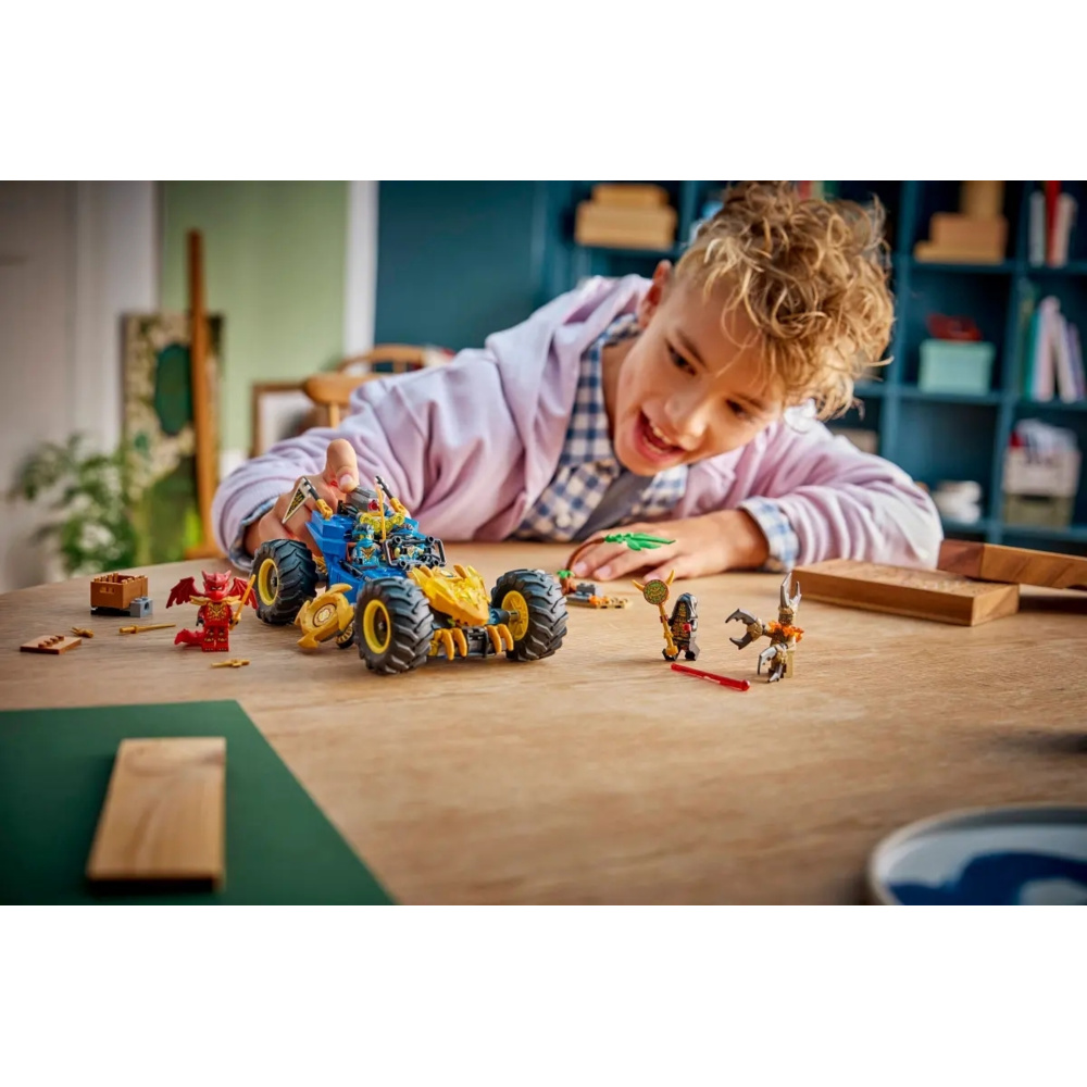 LEGO Ninjago Jay's Transforming Car για 8+ Ετών 387τμχ 71856