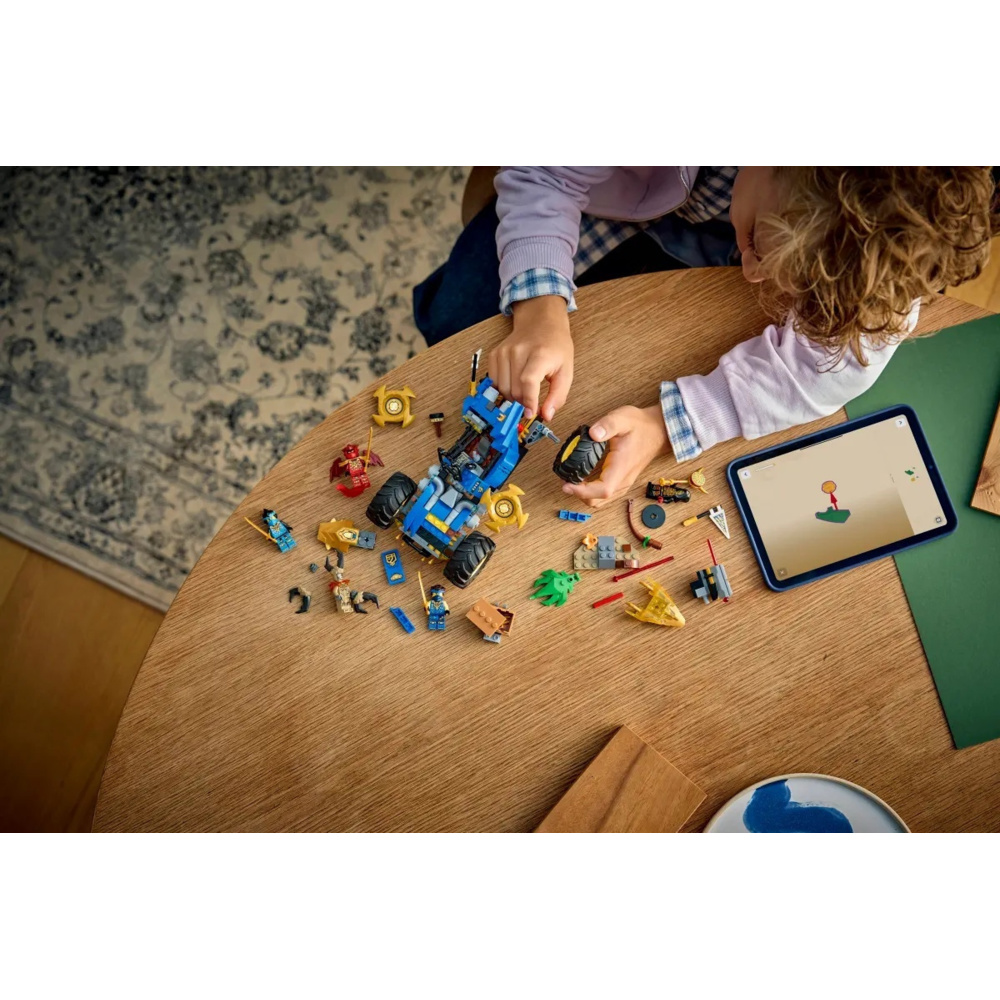 LEGO Ninjago Jay's Transforming Car για 8+ Ετών 387τμχ 71856