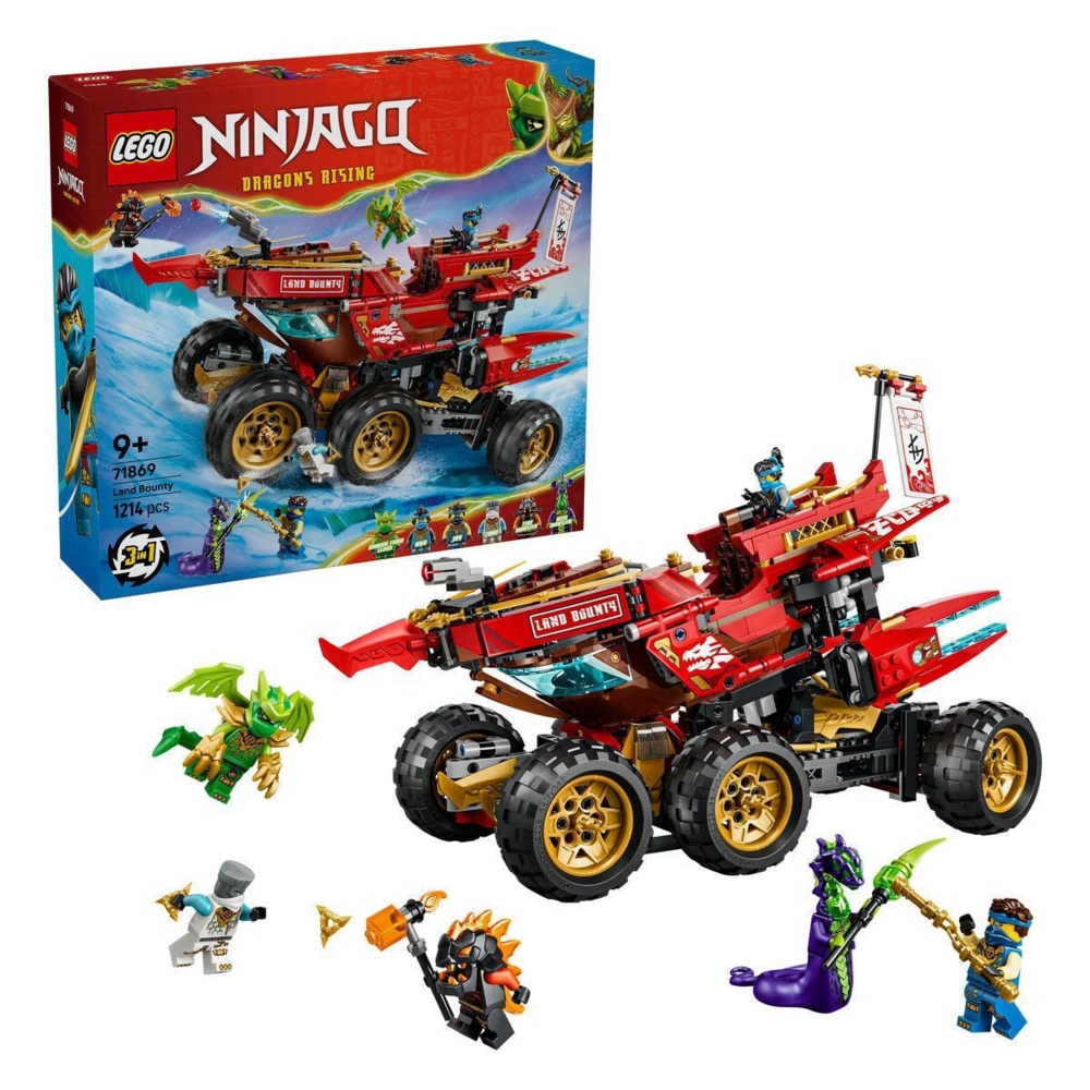 LEGO Ninjago Land Bounty για 9+ Ετών 1214τμχ 71869