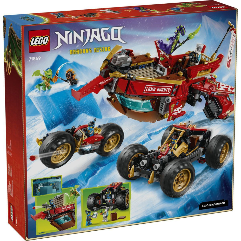 LEGO Ninjago Land Bounty για 9+ Ετών 1214τμχ 71869