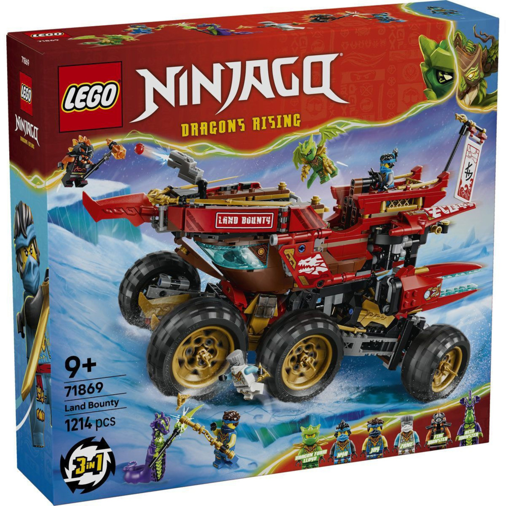 LEGO Ninjago Land Bounty για 9+ Ετών 1214τμχ 71869
