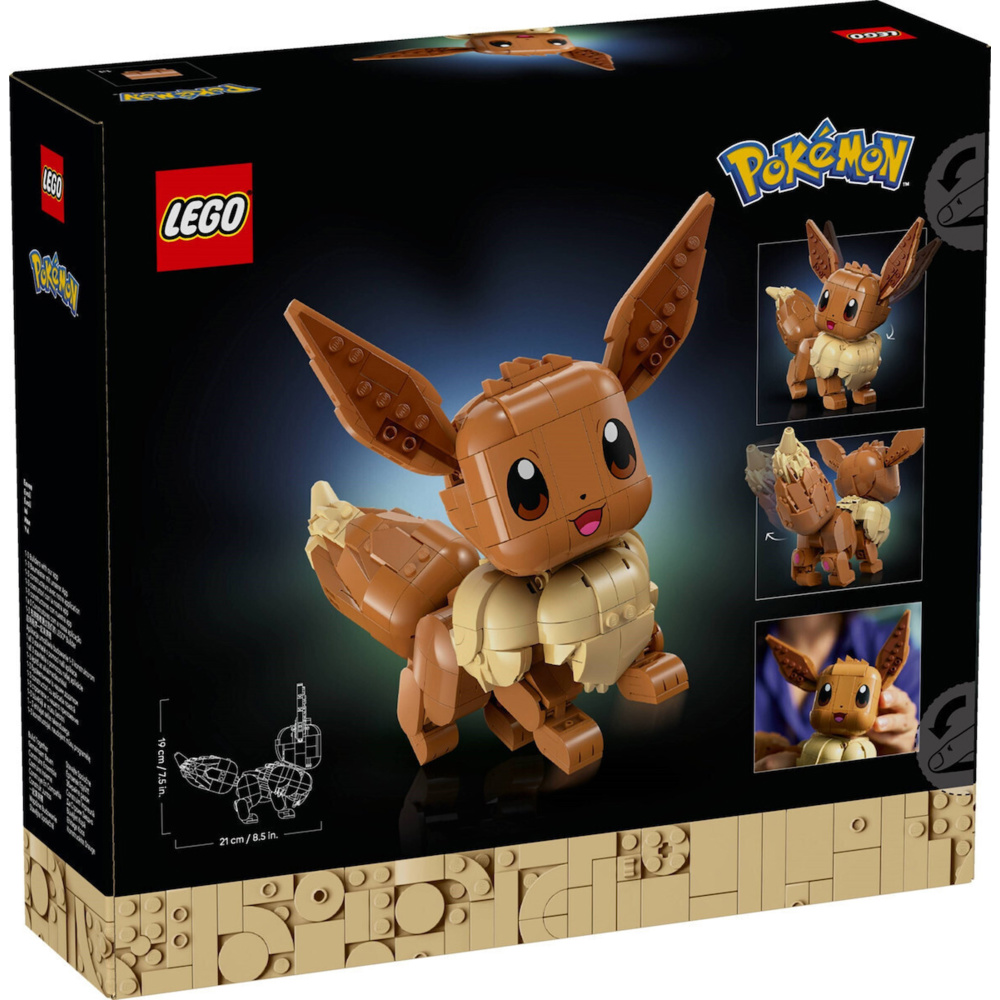 LEGO Pokemon Eevee για 18+ Ετών 587τμχ 72151