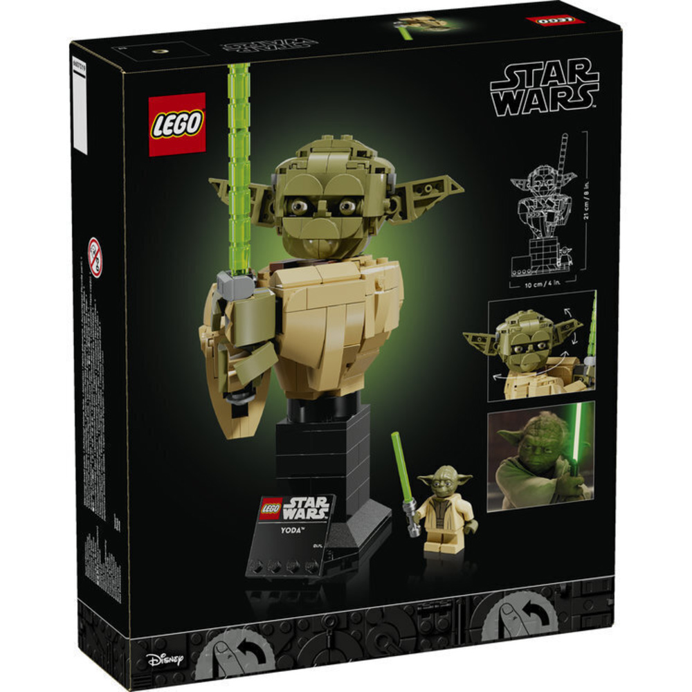 LEGO Star Wars Yoda Bust για 18+ Ετών 399τμχ