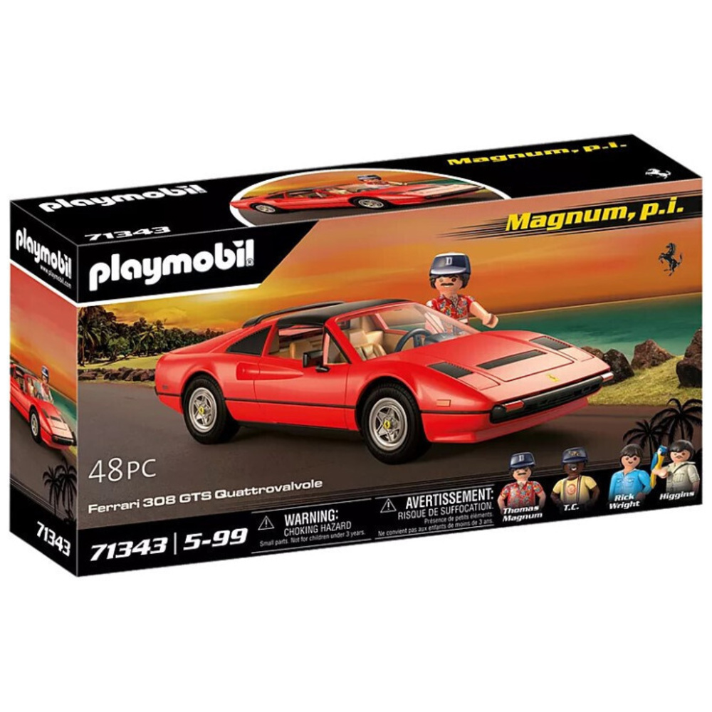 Playmobil Ferrari Magnum, P.I. 308 GTS Quattrovalvole για 5-99 ετών 71343