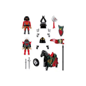 Playmobil Knights Αρχηγός Ιπποτών Δράκων και Πολεμιστής για 4 ετών 72118