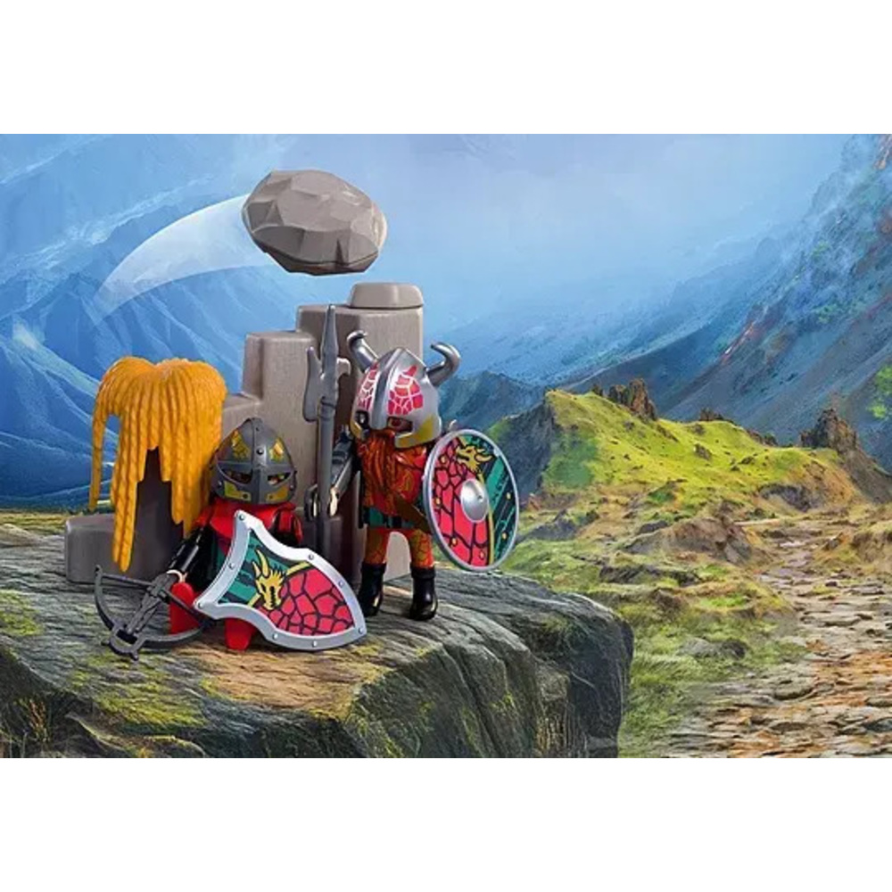 Playmobil Knights Καταπέλτης Ιπποτών Δράκου για 4 ετών 72117
