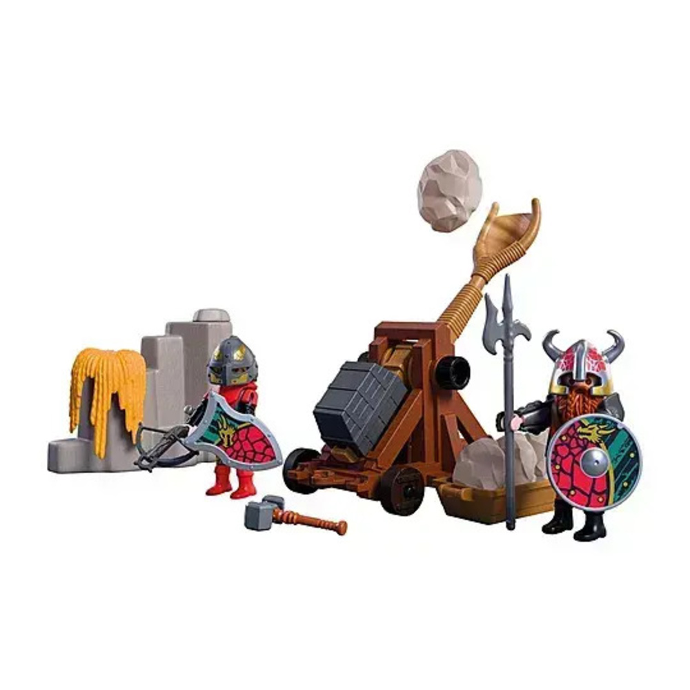 Playmobil Knights Καταπέλτης Ιπποτών Δράκου για 4 ετών 72117