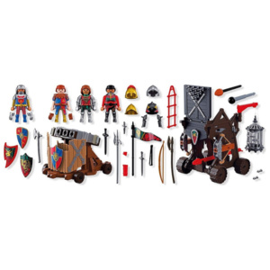 Playmobil Knights Πολιορκητικός Πύργος Ιπποτών Δράκου για 4 ετών 72210